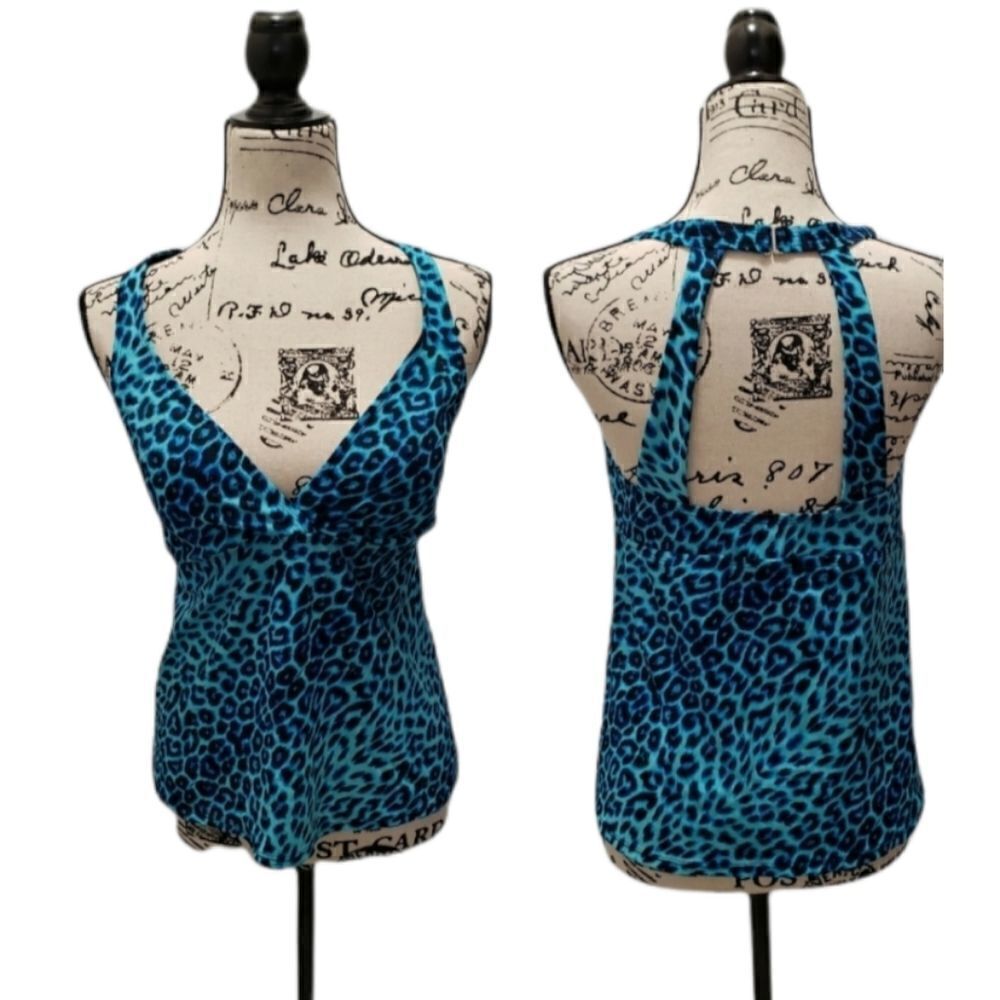 Swimsuit racer back top